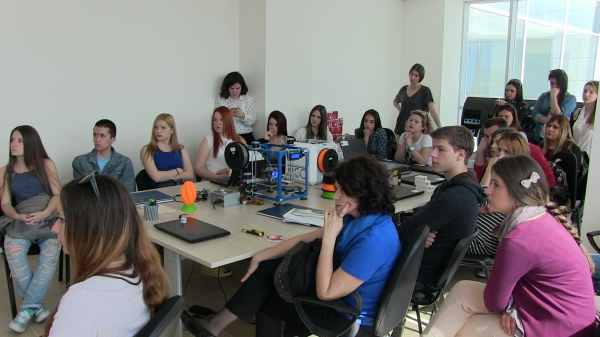 Workshop in ProDe Laboratory with High School graduates “Slobodan Skerovic” at University of Donja Gorica